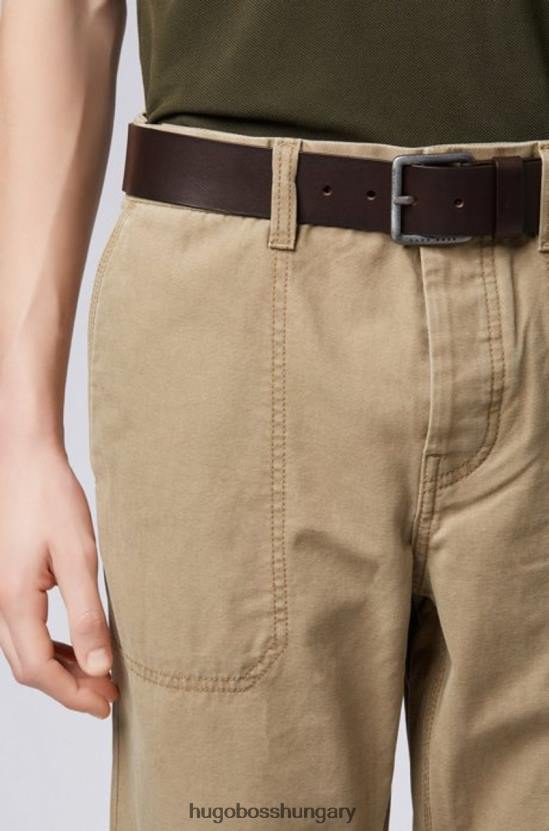 Hugo Boss alkalmi öv - jeeko - 50386229 fekete 80P6656 fekete barna