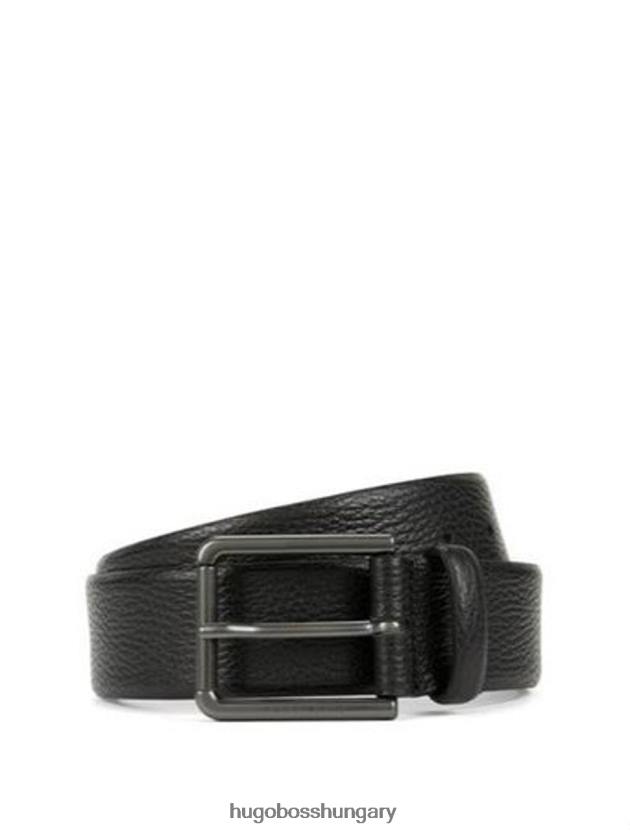 Hugo Boss alkalmi öv - sily - 50380320 navy 80P6653 sötétkék/piros/fekete