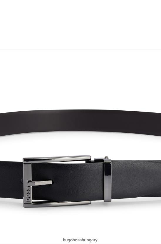 Hugo Boss hugo megfordítható öv fekete olasz bőrből 80P65873 fekete