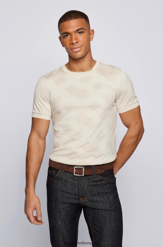 Hugo Boss hugo velúr öv szögletes csattal és gravírozott logóval, sötétbarna 80P65246 sötétbarna