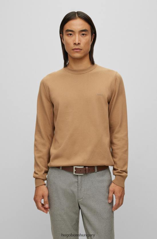 Hugo Boss nappa bőr öv tűs csattal hugo brown 80P65195 barna