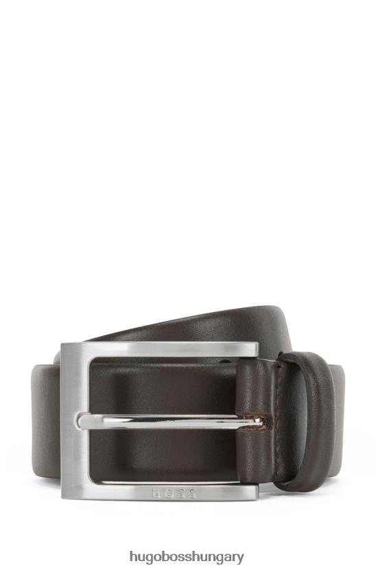 Hugo Boss öv barnabie nos 50470787 fekete 80P6557 fekete/barna/középbarna