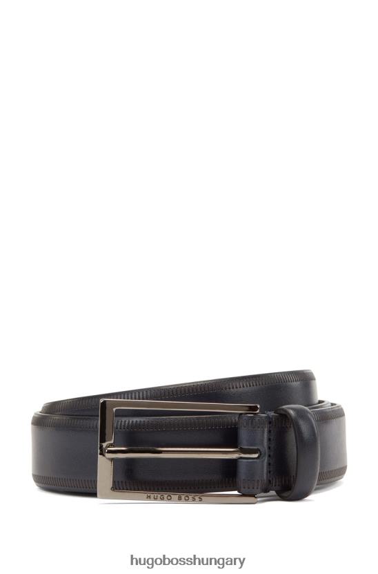 Hugo Boss öv carmello 50452402 navy 80P6593 sötétkék/barna