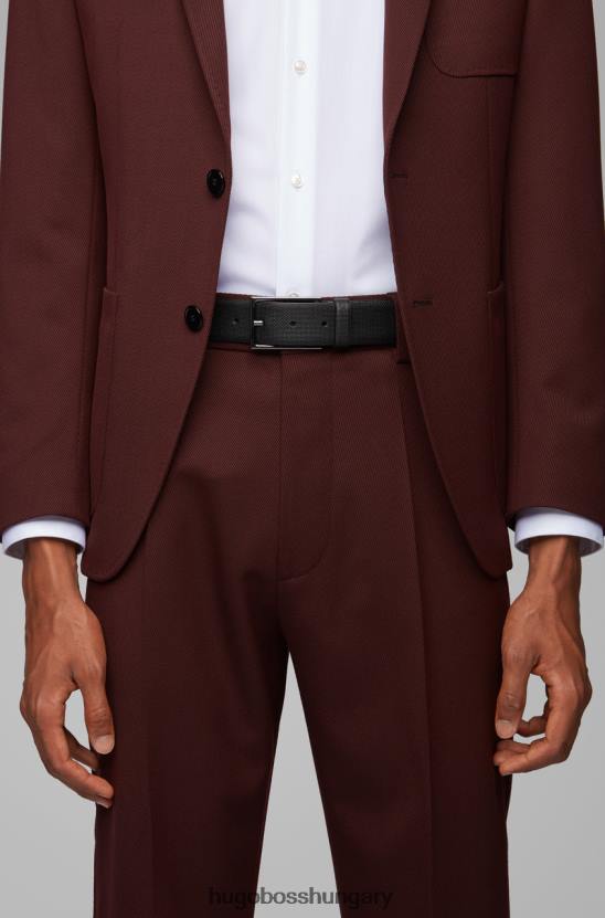 Hugo Boss öv carmello s 50262032 fekete 80P6628 fekete