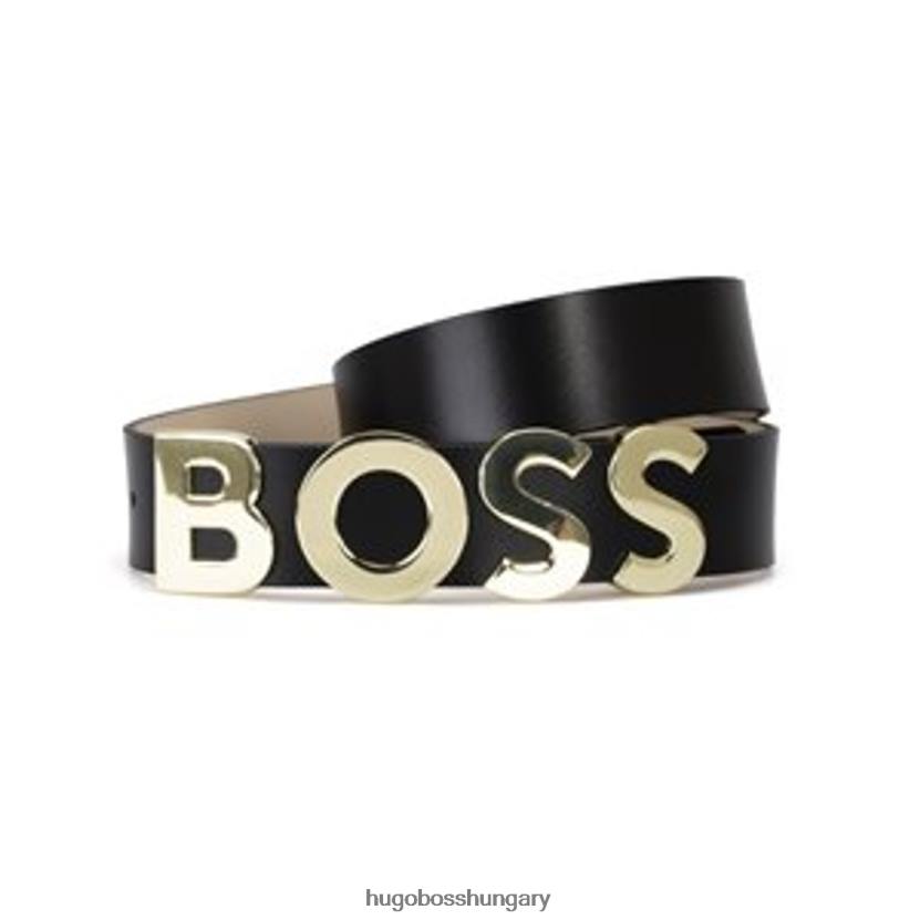 Hugo Boss öv félkövér 50470631 fekete 80P6836 fekete