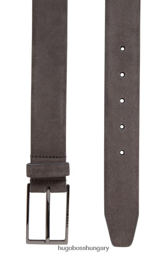 Hugo Boss velúr öv calindo 50375225 sötétkék 80P6626 sötétkék/szürke/bézs