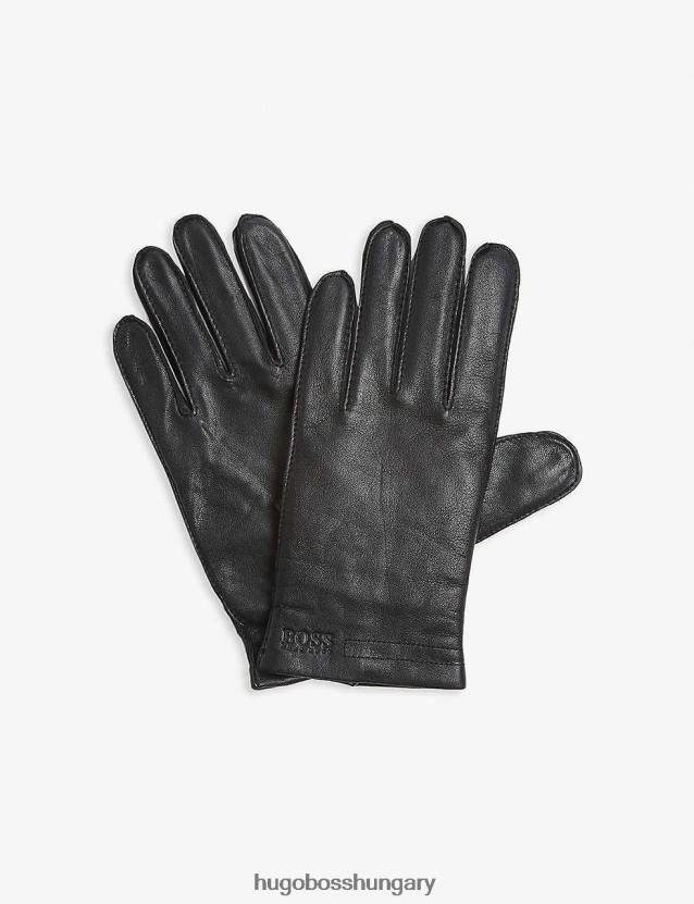 Hugo Boss kesztyű kranton 50416301 fekete 80P6595 fekete