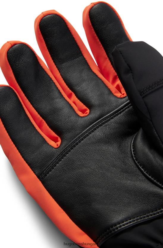 Hugo Boss x tökéletes pillanat kesztyű 80P65852 fekete