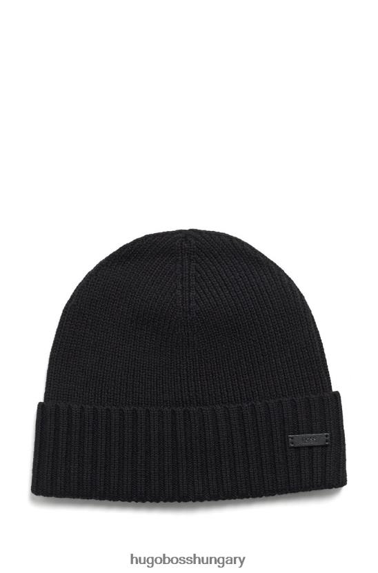 Hugo Boss beanie fati 50455712 fekete 80P6569 fekete/sötétkék/bézs/piros/lila