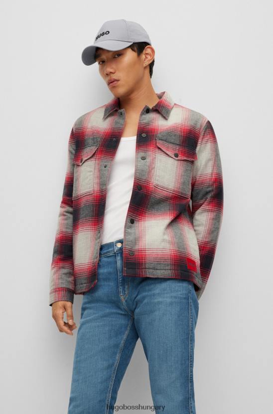 Hugo Boss ezüst hugo pamut-twill sapka, hímzett logóval 80P65565 ezüst