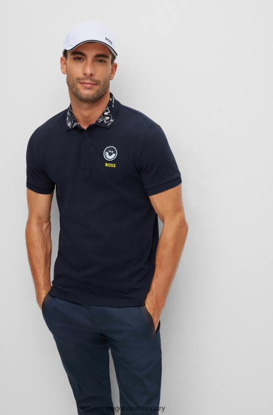 Hugo Boss pamut twill sapka kontrasztos logóval hugo fehér 80P65604 fehér