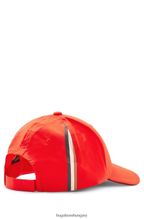 Hugo Boss x matteo berrettini performance-sztreccs sapka logóval 80P65667 piros