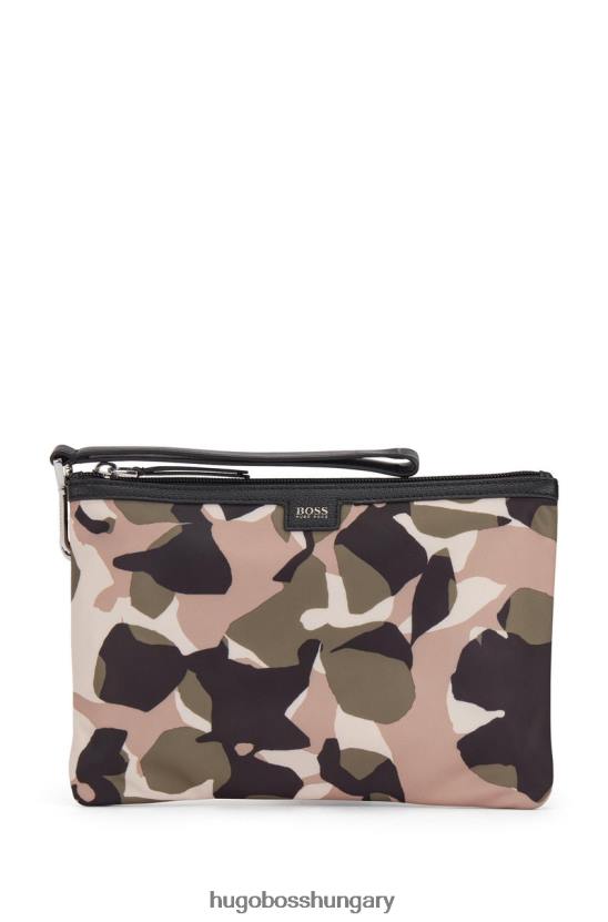 Hugo Boss cipzáras tasak Taylor 50462268 Camo 80P6850 camo