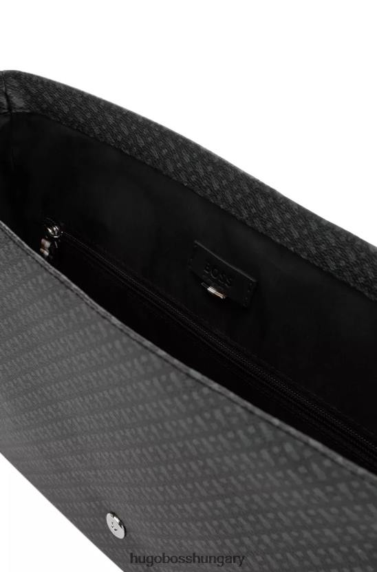 Hugo Boss futártáska byron 50472929 fekete 80P6481 fekete