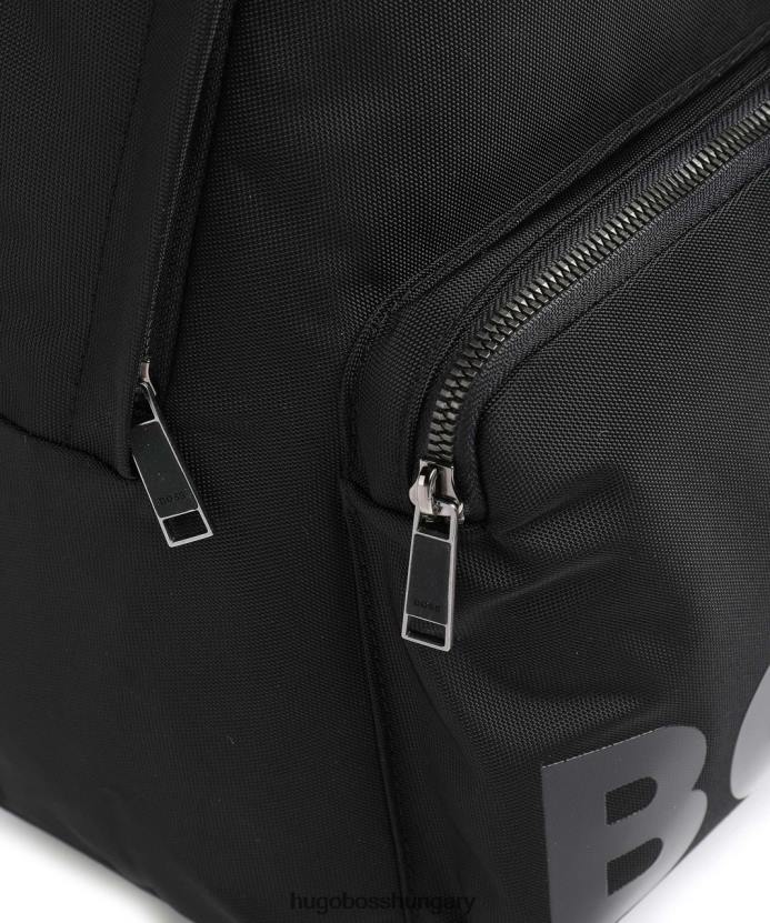 Hugo Boss hátizsák fogás 50470985 fekete 80P6529 fekete