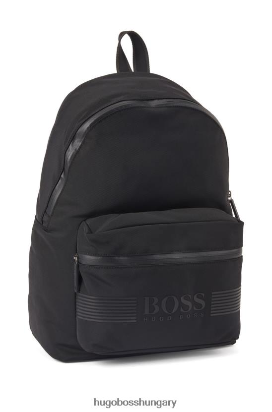 Hugo Boss hátizsák pixel - 50428634 fekete 80P6615 fekete