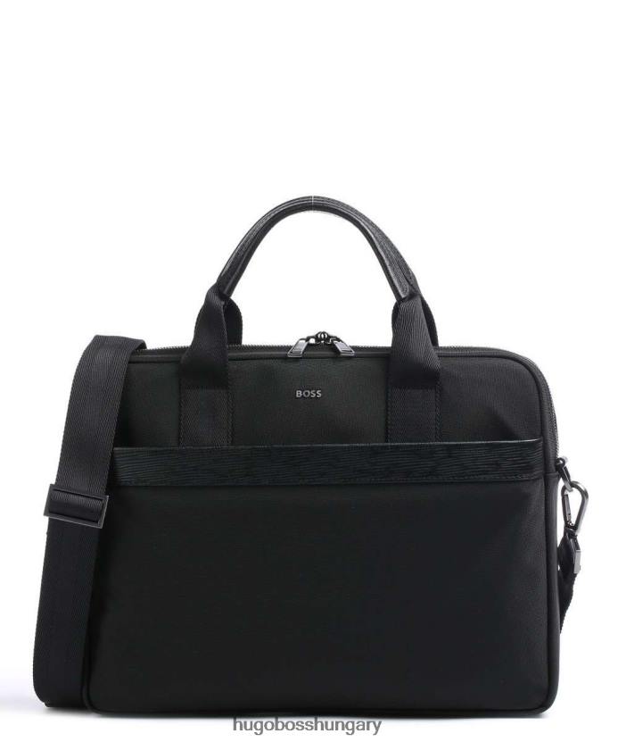 Hugo Boss irattáska első osztályú 50470949 fekete 80P6536 fekete