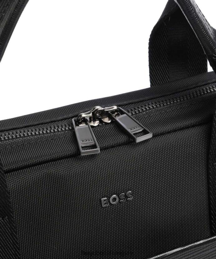 Hugo Boss irattáska első osztályú 50470949 fekete 80P6536 fekete