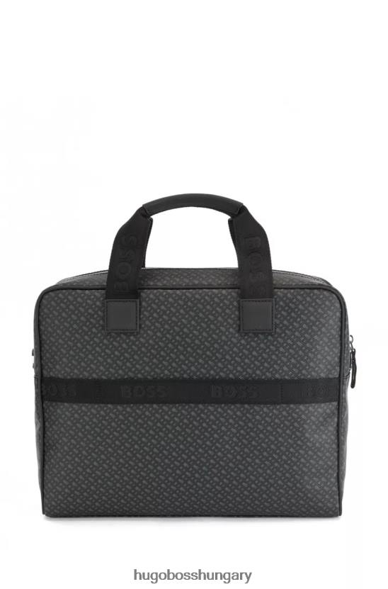 Hugo Boss irattartó byron 50472941 fekete 80P6483 fekete