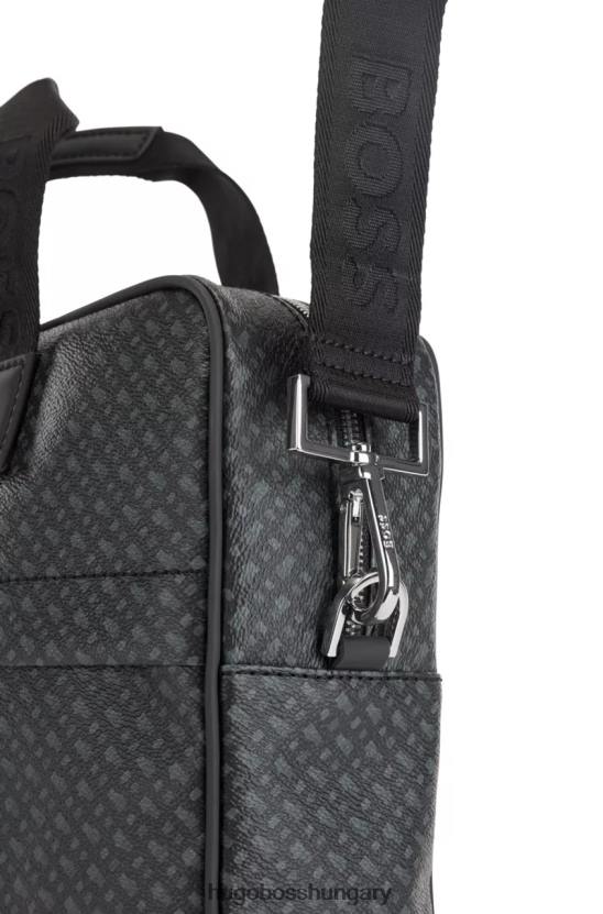 Hugo Boss irattartó byron 50472941 fekete 80P6483 fekete