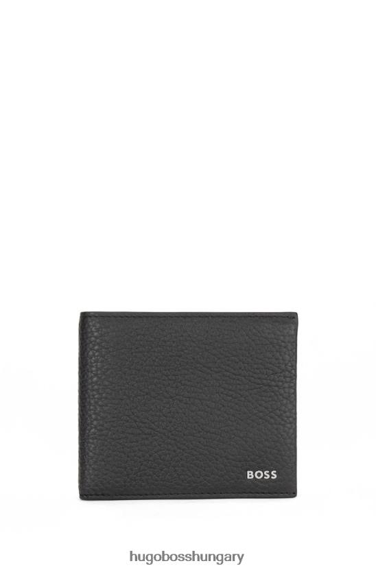 Hugo Boss kártya pénztárca crosstown 50470463 fekete 80P6549 fekete/sötétkék/középbézs