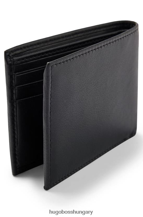 Hugo Boss kártyatárca nagy 50470784 fekete 80P6537 fekete