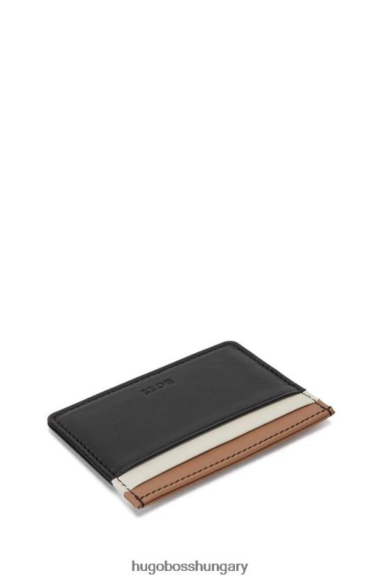 Hugo Boss kártyatartó majestic 50470820 fekete 80P6538 fekete
