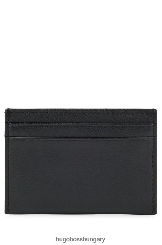 Hugo Boss kártyatartó nagy 50470809 fekete 80P6539 fekete