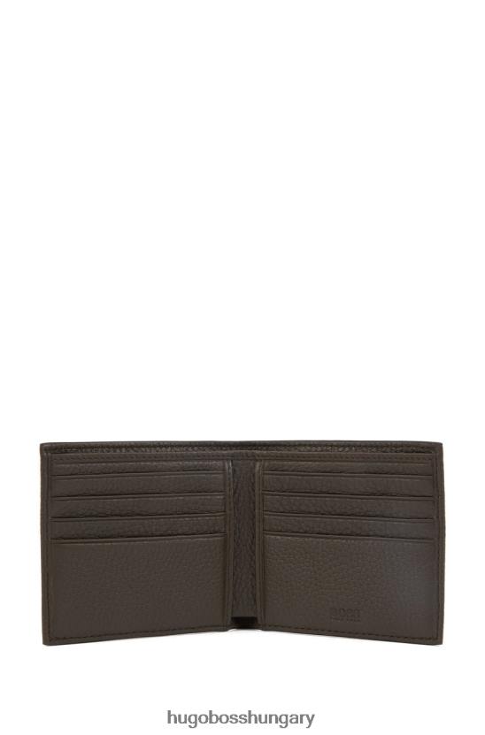 Hugo Boss pénztárca - crosstown/kártya - 50441042 barna 80P6645 barna/fekete/sötétkék