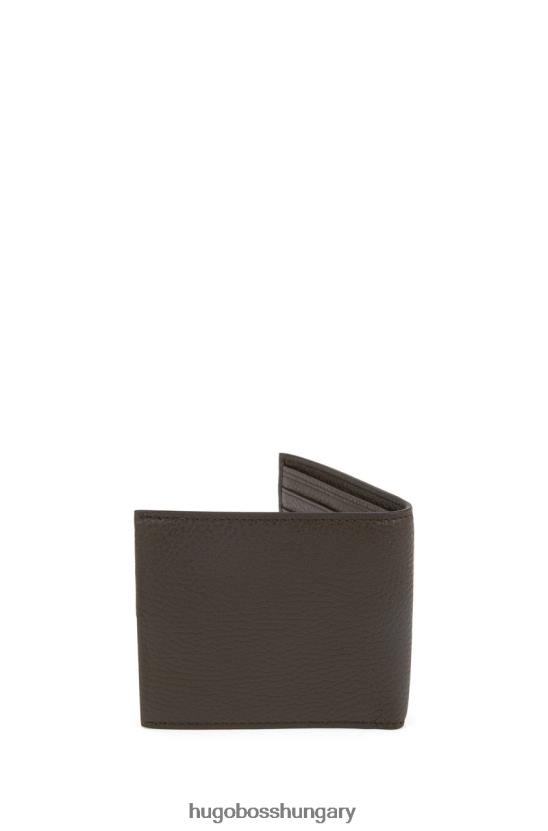 Hugo Boss pénztárca - crosstown/kártya - 50441042 barna 80P6645 barna/fekete/sötétkék