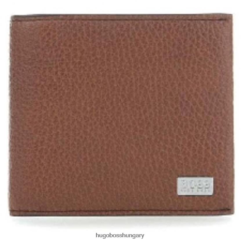 Hugo Boss pénztárca - crosstown/kártya - 50441042 barna 80P6645 barna/fekete/sötétkék