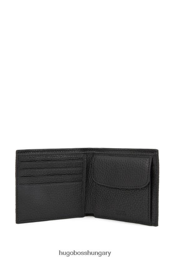 Hugo Boss pénztárca - crosstown/érme - 50390403 barna 80P6644 barna fekete