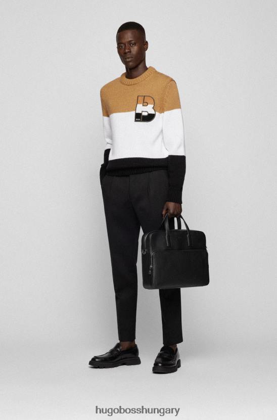 Hugo Boss poggyász crosstown 50470467 fekete 80P6547 fekete