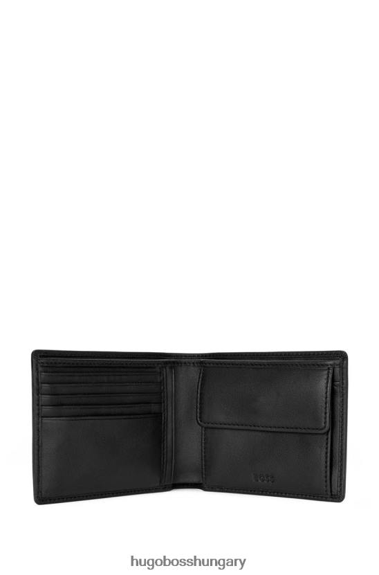 Hugo Boss érme pénztárca asolo 50470459 fekete 80P6528 fekete/sötétbarna