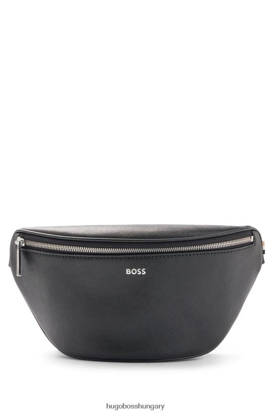 Hugo Boss hugo szerkezetű övtáska fekete logóval 80P65835 fekete