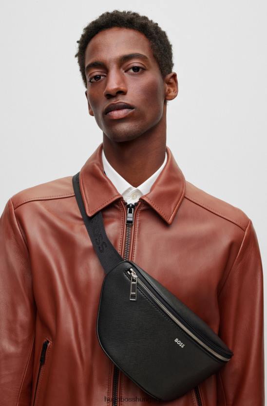 Hugo Boss hugo szerkezetű övtáska fekete logóval 80P65835 fekete