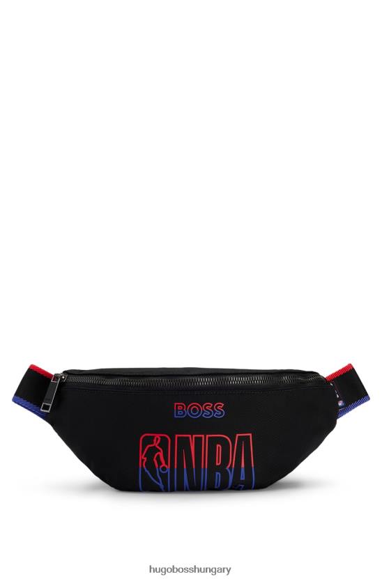 Hugo Boss & nba újrahasznosított anyagú övtáska 80P65300 fekete