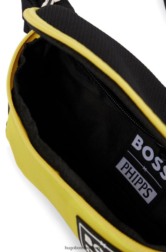 Hugo Boss x phipps újrahasznosított anyagú övtáska 80P65859 sárga
