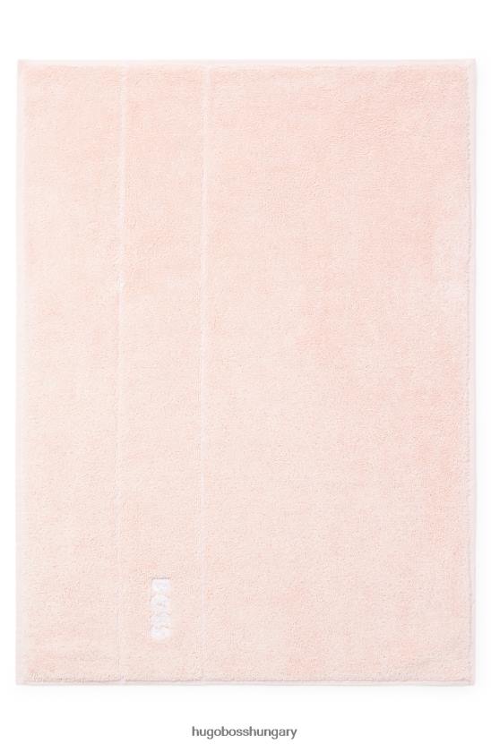Hugo Boss egyiptomi-pamut fürdőszőnyeg kontrasztos hugo rózsaszín logóval 80P65650 rózsaszín