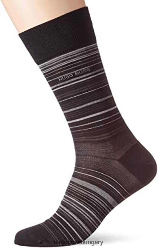 Hugo Boss pamut zokni - 50425488 kék 80P6583 kék fekete