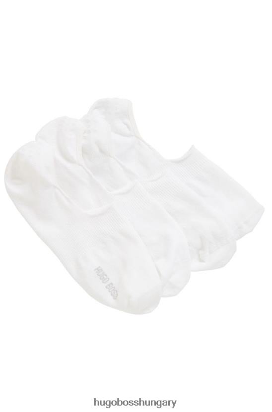 Hugo Boss zokni- 2 csomag cipőcipő 50388442 fekete 80P6600 fekete-fehér