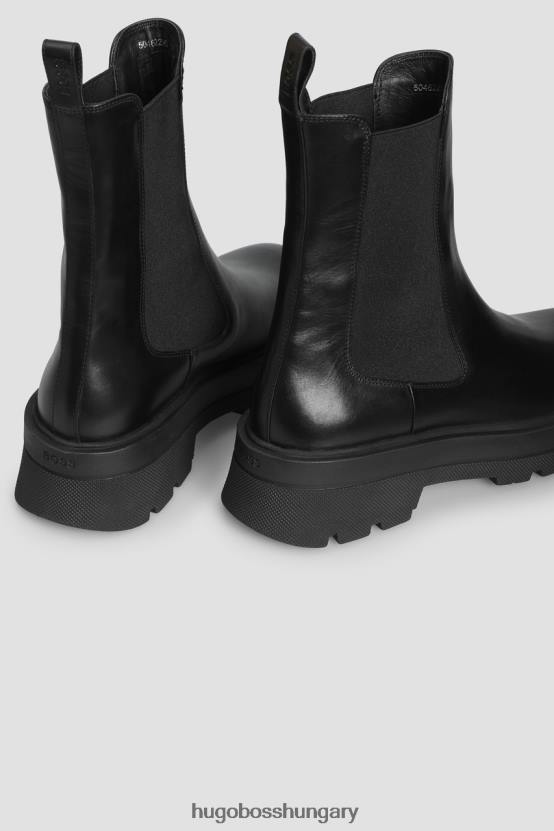 Hugo Boss chelsea boot denory 50462206 fekete 80P6881 fekete