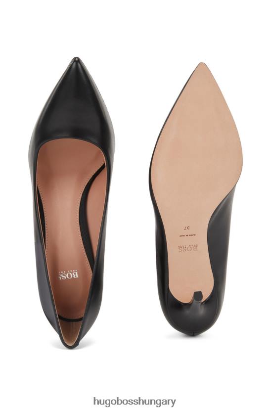 Hugo Boss pumpa sarkú eddie 50380934 fekete 80P6888 fekete