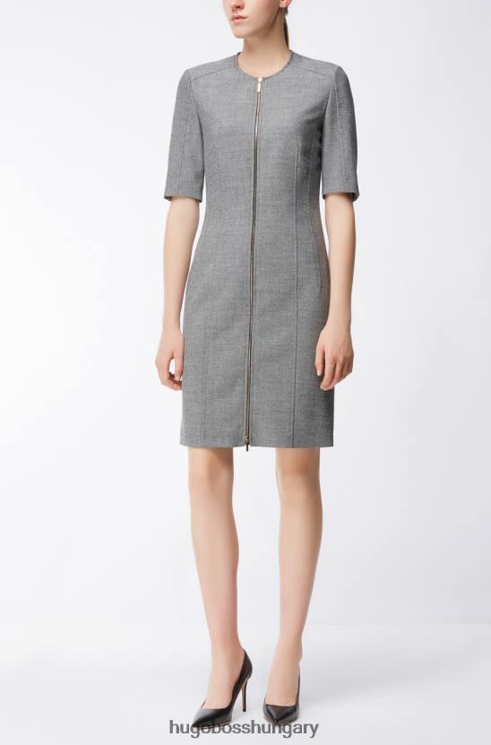 Hugo Boss pumpa sarkú eddie 50380934 fekete 80P6888 fekete