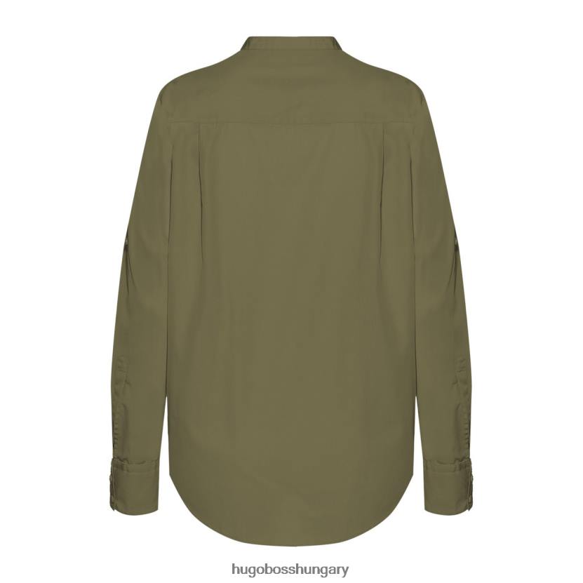 Hugo Boss blúz c befelize 50463988 fehér 80P6763 fehér/olíva