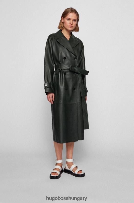 Hugo Boss kabát solasa 50469121 olíva 80P6727 olajbogyó