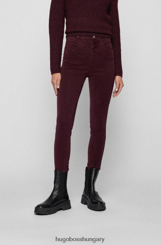 Hugo Boss farmer skinny crop 1.3 50464460 merlot 80P6737 merlot