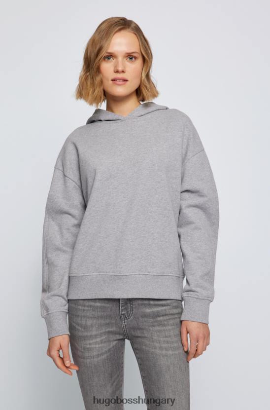 Hugo Boss kapucnis ecaisy 50462824 szürke 80P6738 szürke