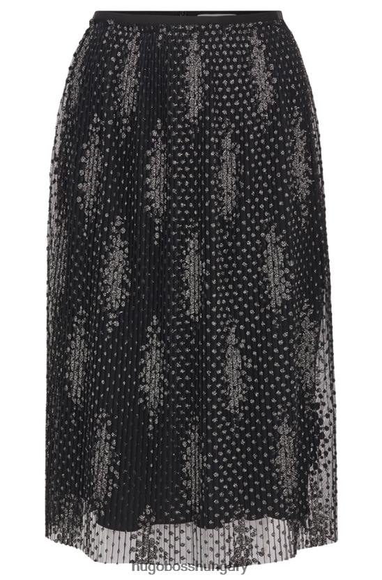 Hugo Boss szoknya velyssa 50420211 fenyő 80P6828 fenyő