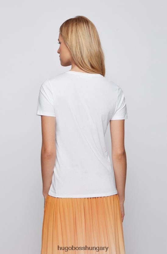 Hugo Boss tee c eti 50455145 fehér 80P6762 fehér